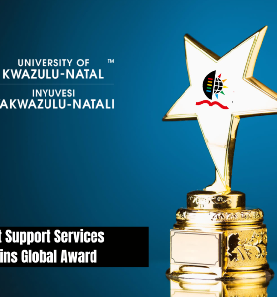 UKZN Student Support Services Manager Wins Global Award