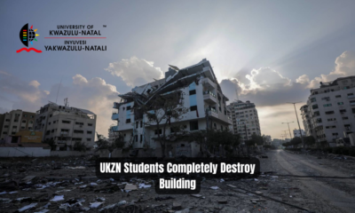 UKZN Students Completely Destroy Building